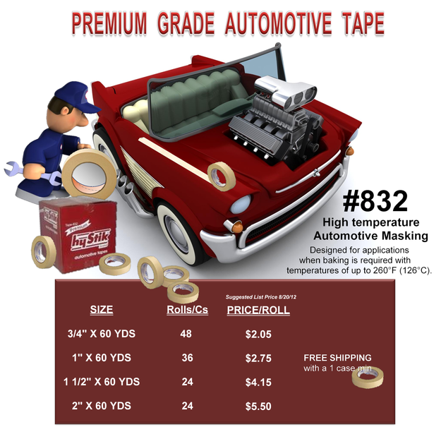 Automotive Tape #832